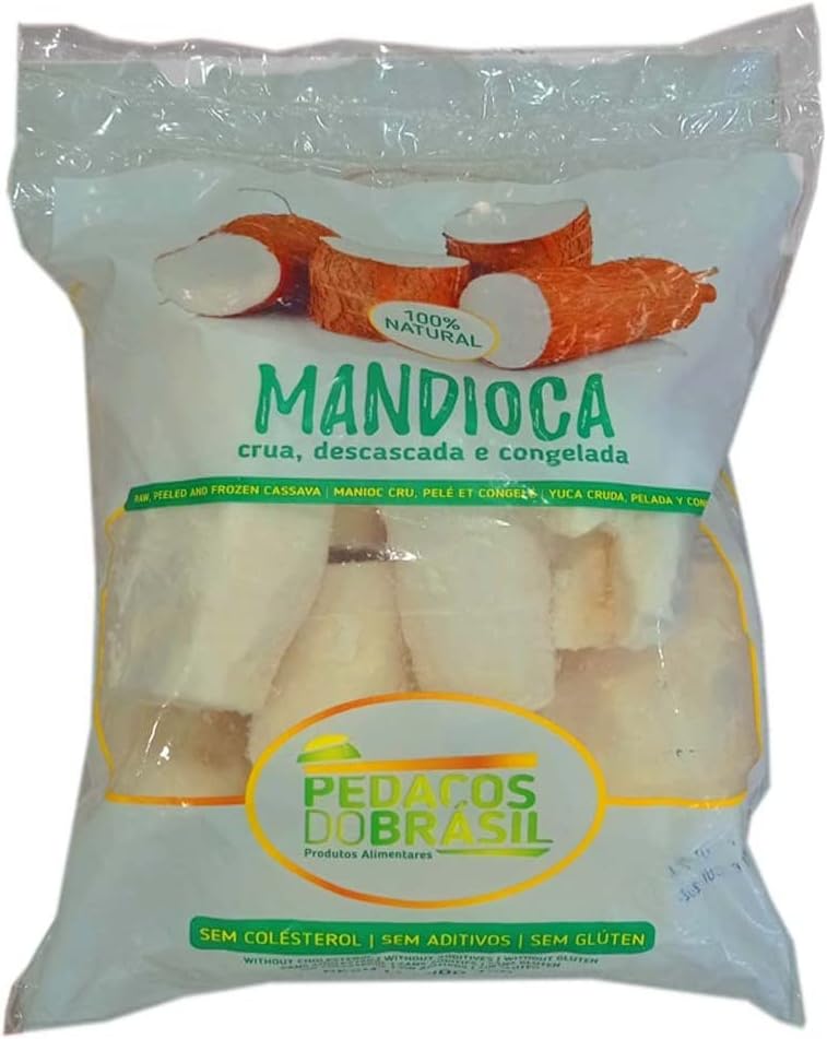 Mandioca Congelada Pedaços do Brasil 1kg