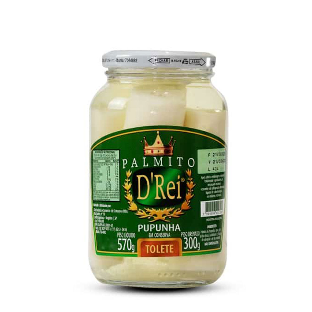 Palmito D`Rei 570g