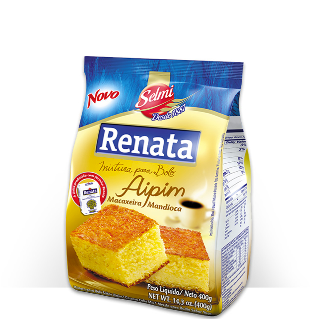 Mistura para bolo Aipim Renata 400g