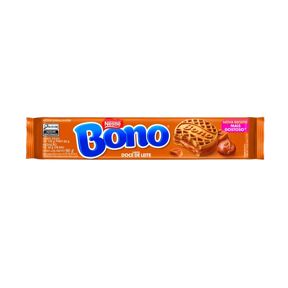 Biscoito Bono Doce de Leite 100g