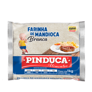 Farinha Mandioca Branca Pinduca 1Kg