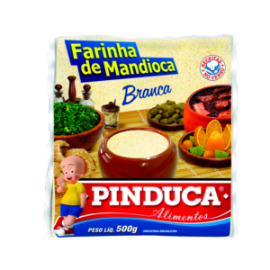 Farinha Mandioca Branca Pinduca 500g