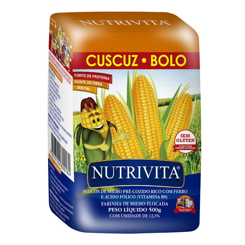 Flocos para Cuscuz Nutrivita 500g