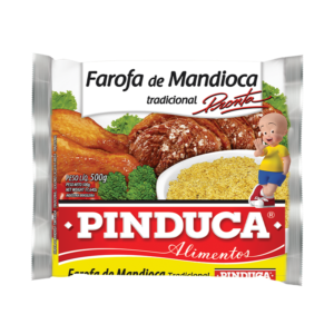 Farofa de Mandioca Tradicional Pinduca 500g