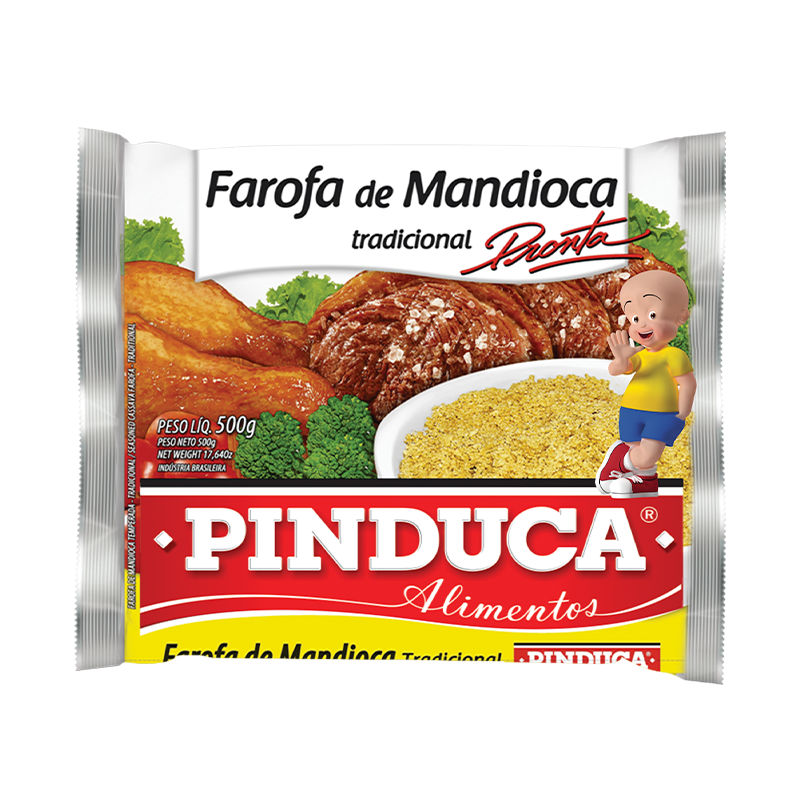 Farofa de Mandioca Tradicional Pinduca 500g