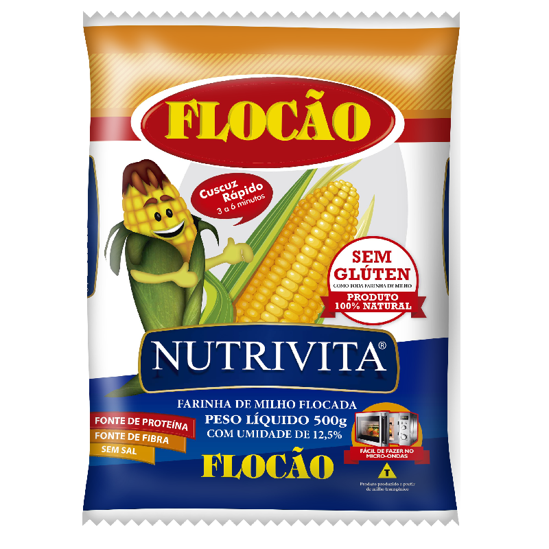 Flocão de Milho Nutrivita  500g