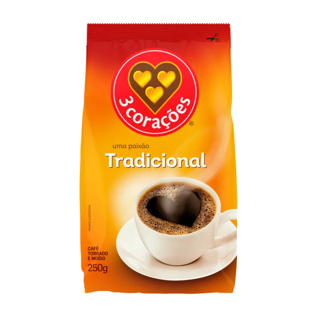 Café 3 Corações Tradicional  250g