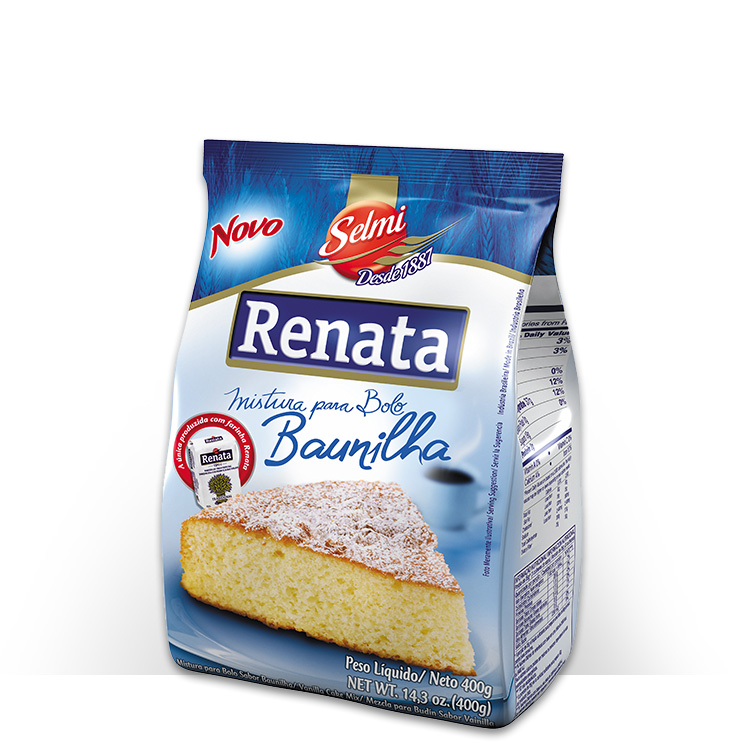 Mistura pra bolo Baunilha Renata 400g