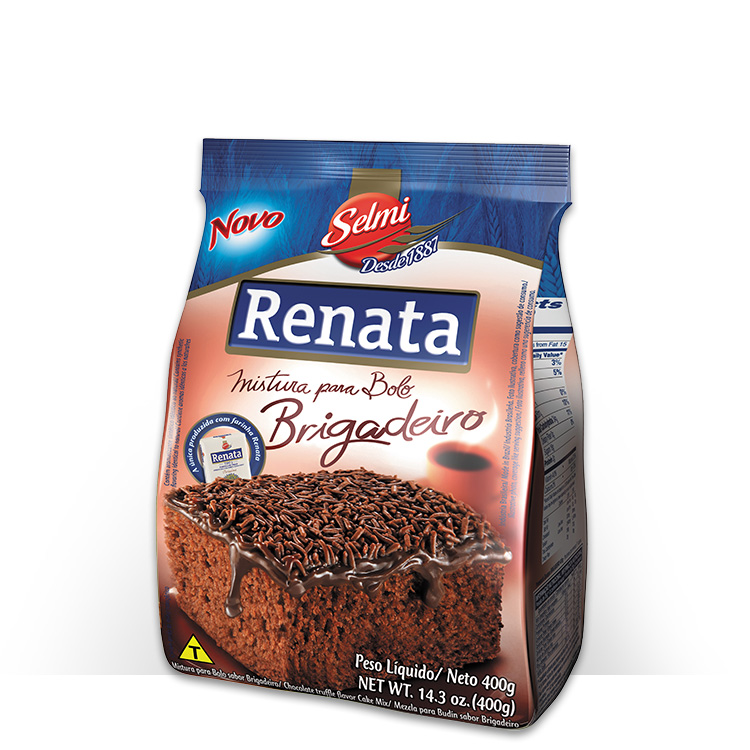 Mistura pra bolo brigadeiro Renata 400g