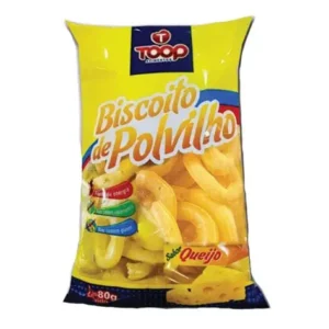 Biscoito de Polvilho Toop Sabor Queijo 80g