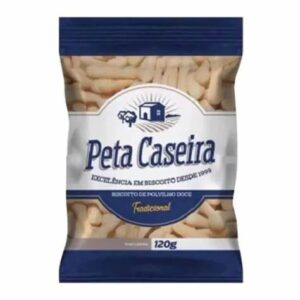 Biscoito de Polvilho Peta Caseira Tradicional 120g