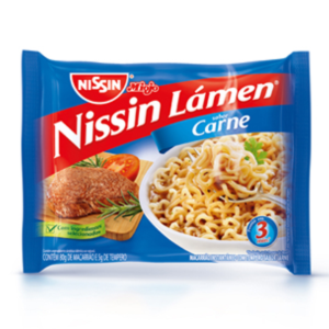 Miojo Nissin Carne