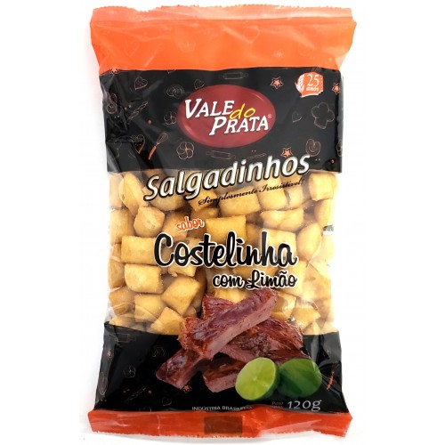 Salgadinho Costelinha Vale do Prata 120g