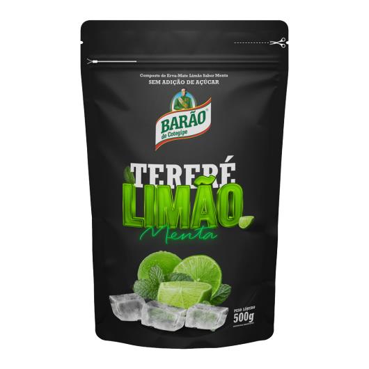 Erva-Tereré Sabor Limão Menta Barão de Cotegipe 500g