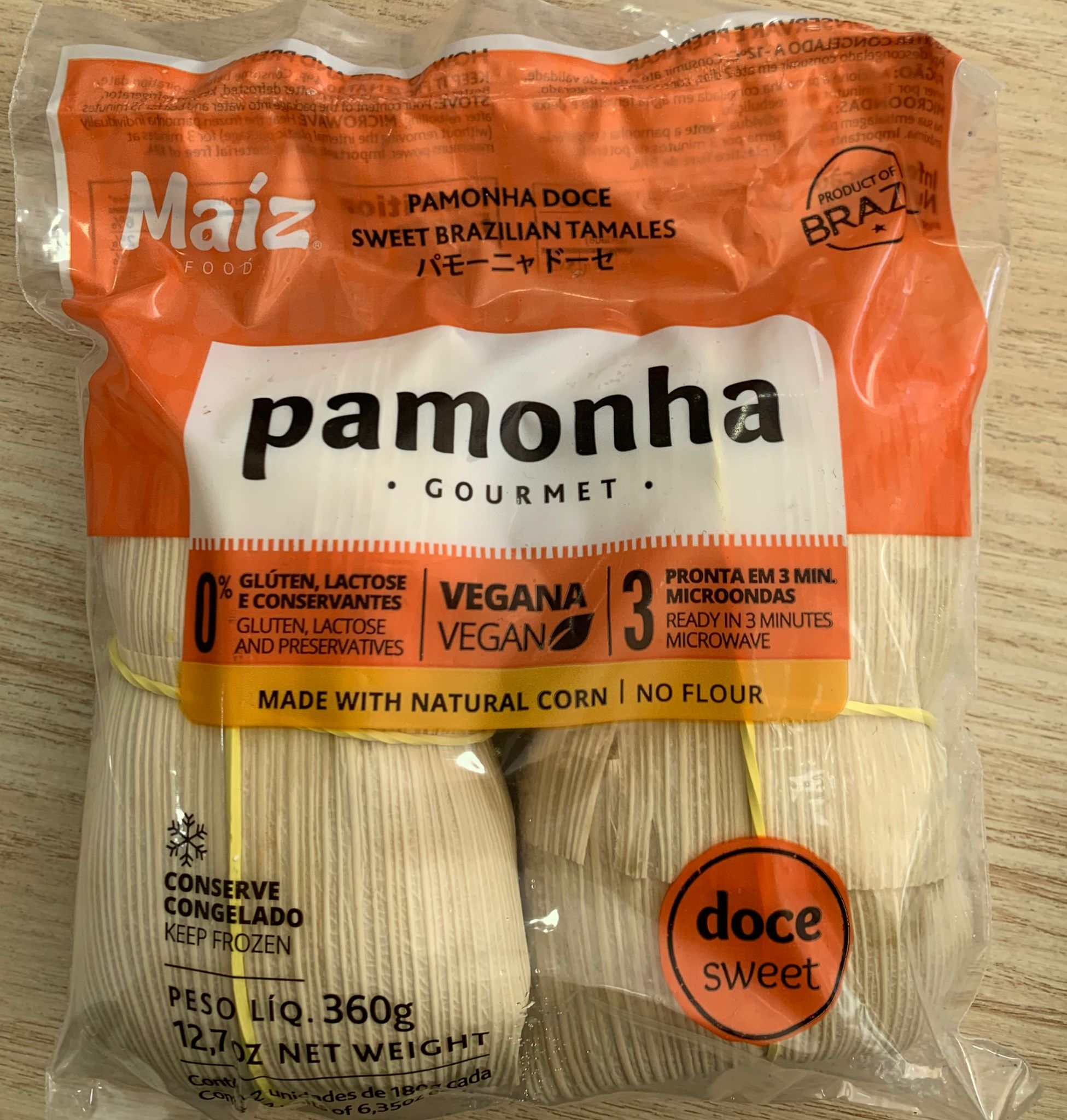 Pamonha Doce 360g