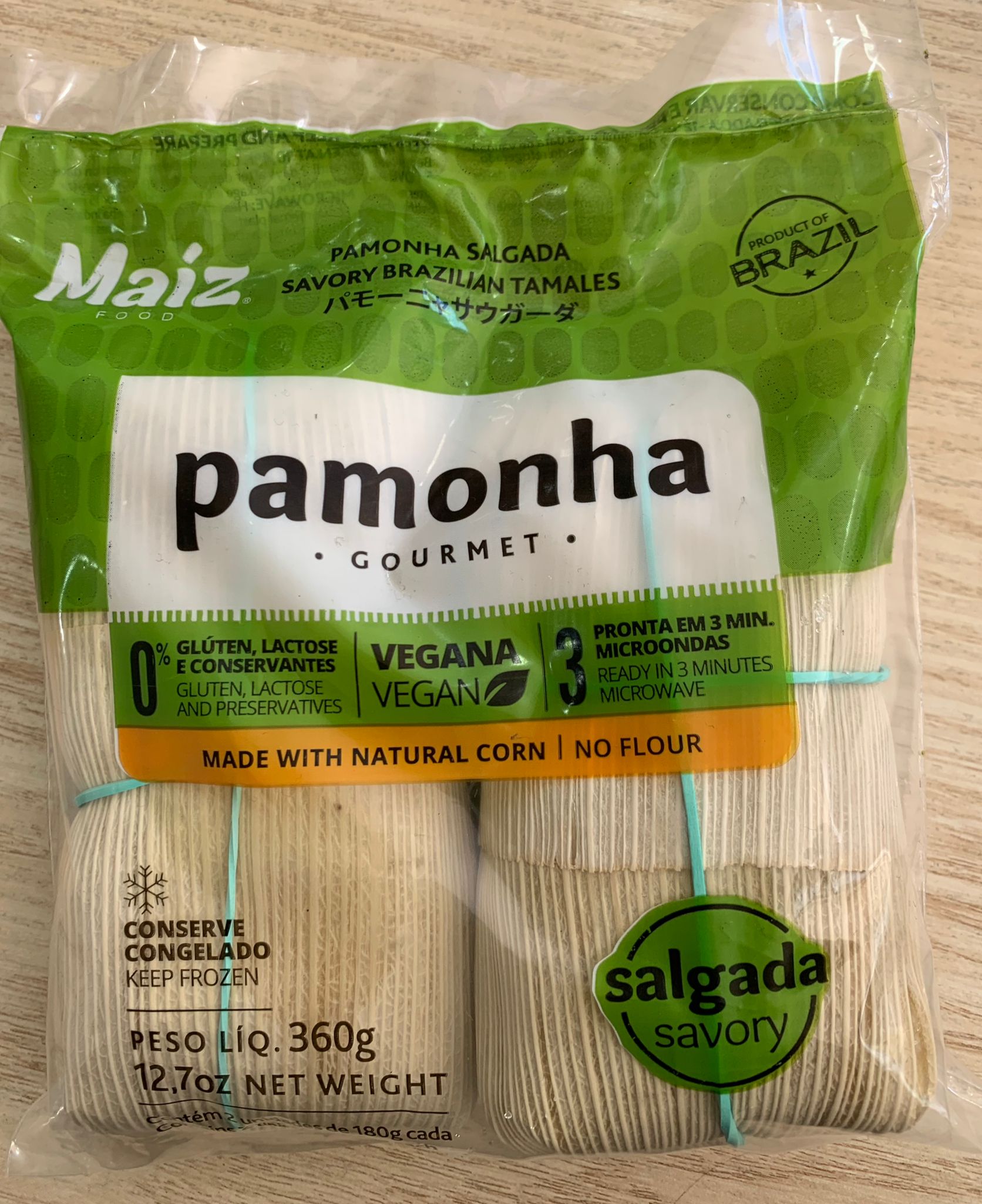 Pamonha Salgada 360g