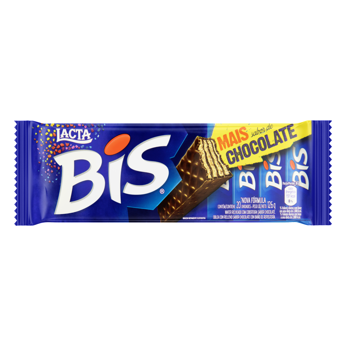 Chocolate Bis lacta tradicional 100,8g
