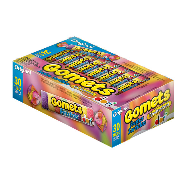 Goma de Frutas Tubo Gomets Dori
