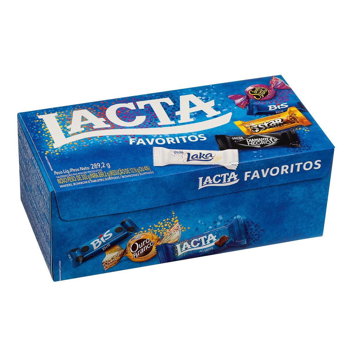 Caixa Bombom Lacta 250g