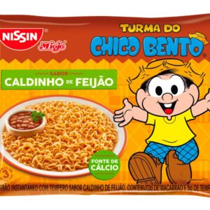 Miojo Nissin Turma do Chico Bento Caldinho de Feijão