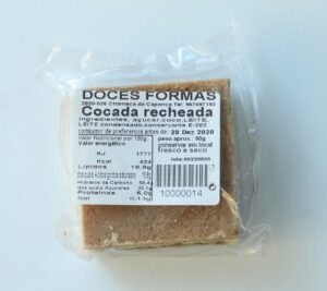 Cocada Recheada Doces Formas 90g