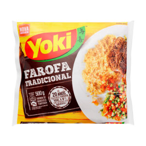 Farofa mandioca tradicional Yoki 500g