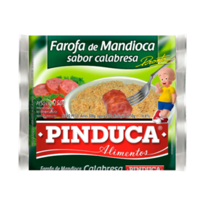 Farofa de Mandioca Calabresa - Pinduca 250g