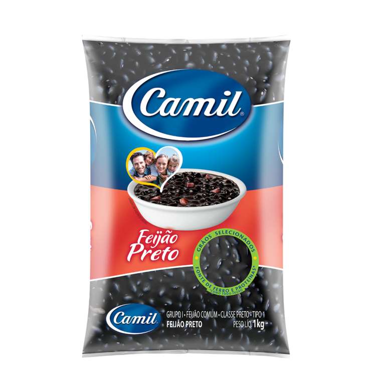 Feijão preto camil 1kg