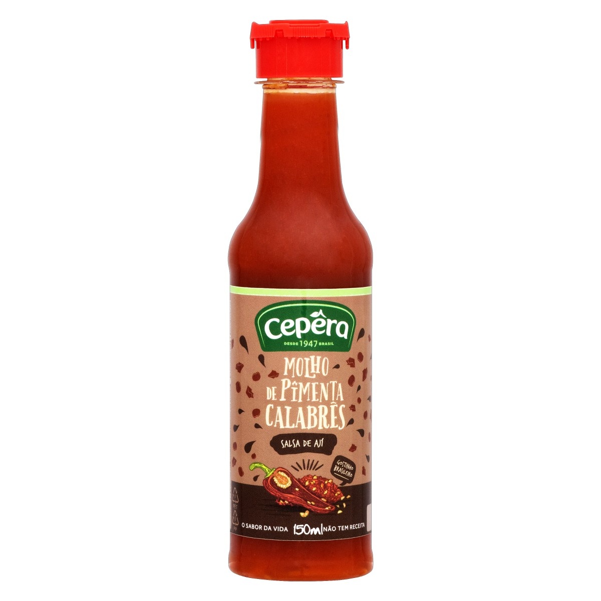 Molho De Pimenta Calabres Cepêra 150ml