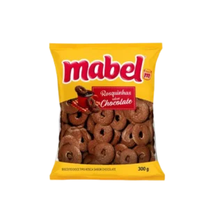 Rosquinha sabor Chocolate Mabel 300g