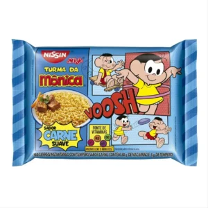 Miojo Nissin Turma da Mônica sabor Carne 80g