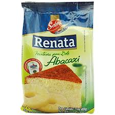 Mistura para bolo Abacaxi Renata 400g