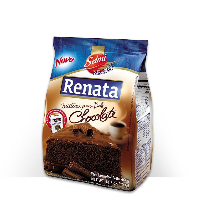 Mistura pra bolo chocolate Renata 400g