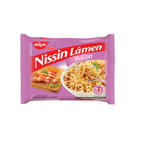 Miojo Nissin Bacon