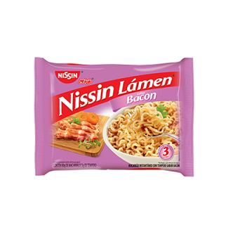 Miojo Nissin Bacon
