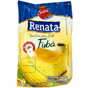 Mistura para bolo Fubá Renata 400g