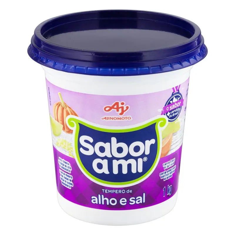 Tempero Pronto Sabor ami Alho e Sal 1kg