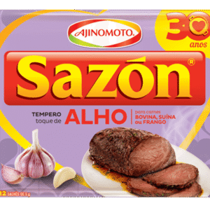 Tempero toque de alho sazón 60g