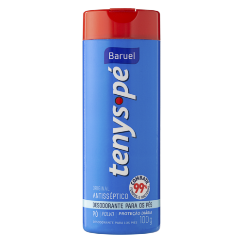 Talco para os Pés TENYS PÉ Baruel Original 100g
