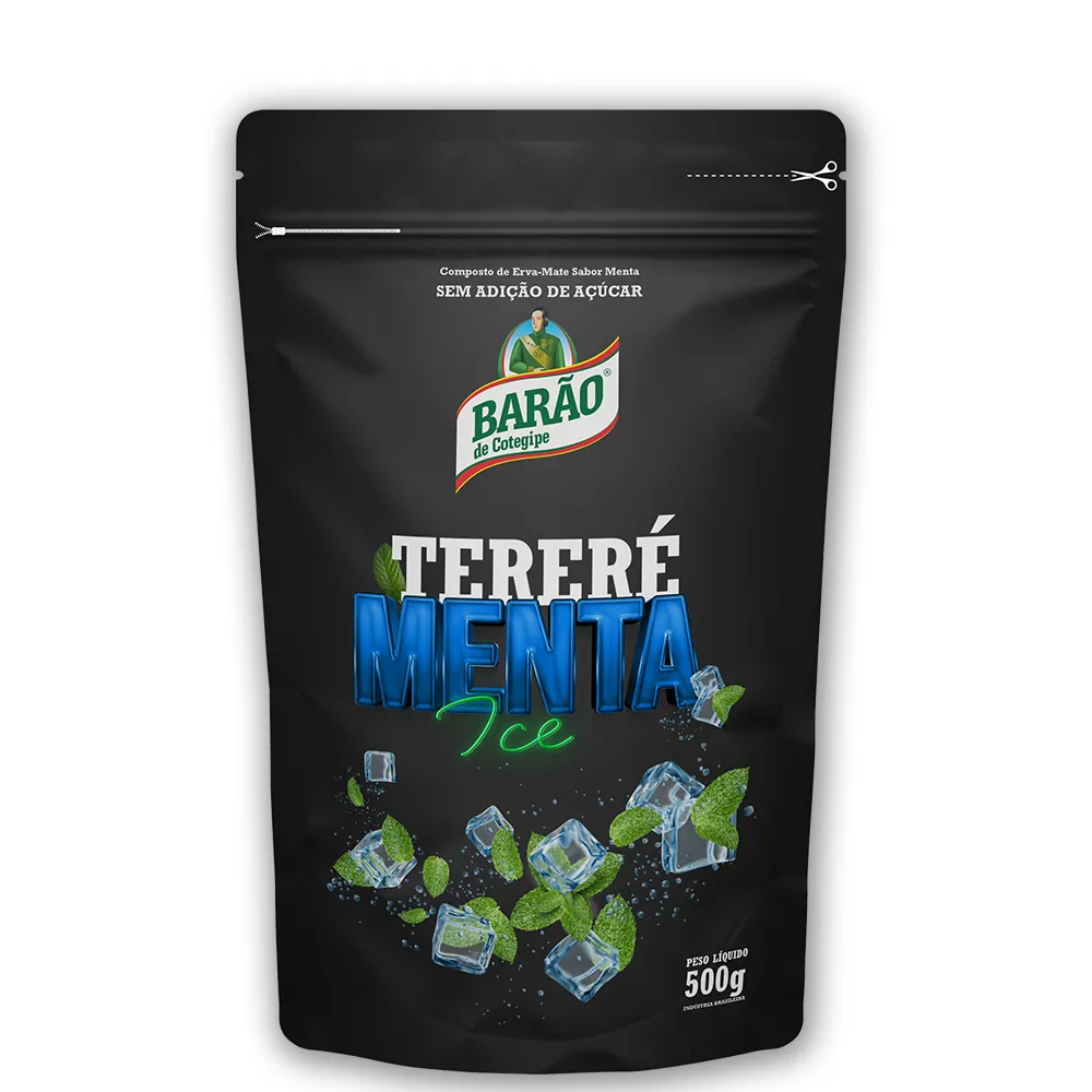 Erva-Tereré Sabor Menta Ice Barão de Cotegipe 500g