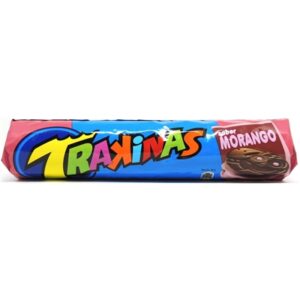 Biscoito Trakinas morango 136g
