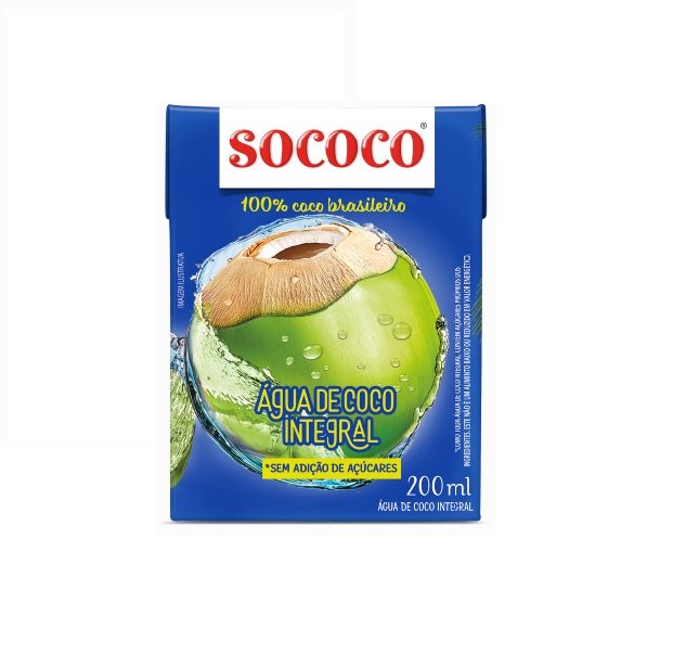Água de coco Sococo 200ml
