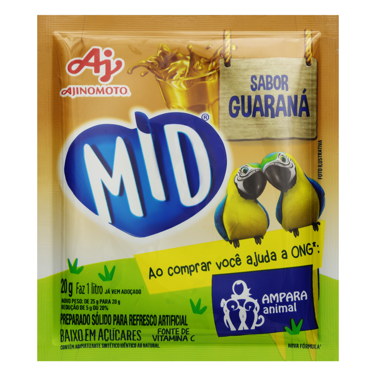 Mid Guaraná 20g