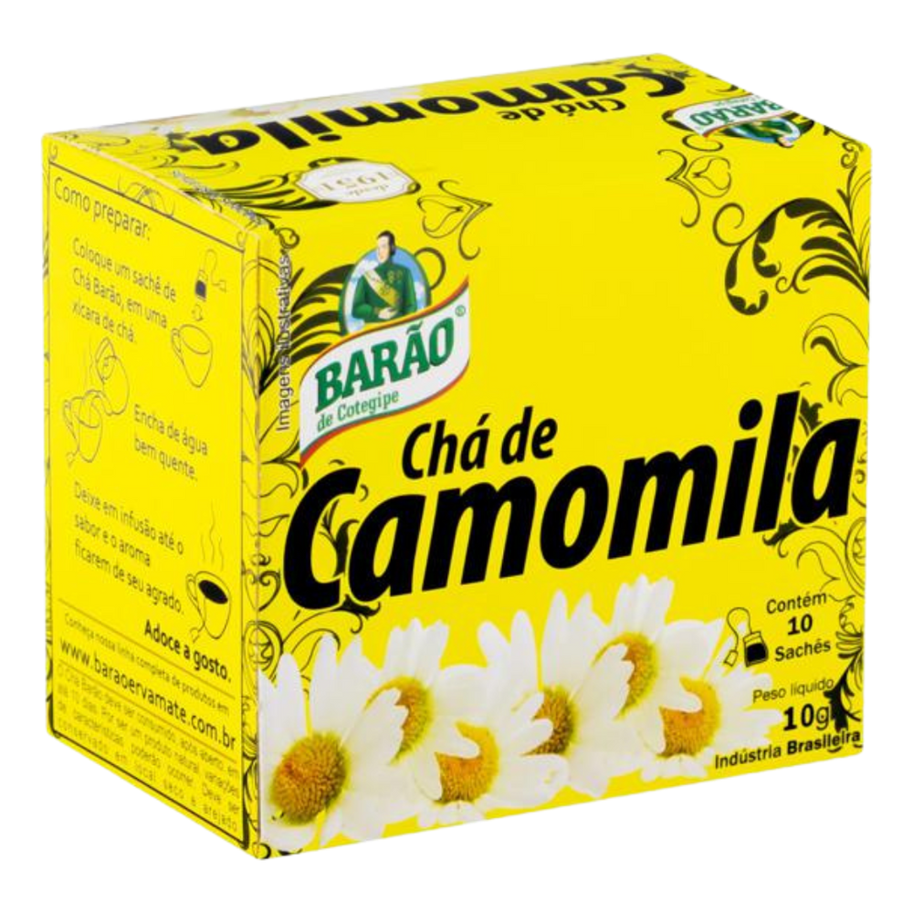 Cha de Camomila Barão 10 Sachês